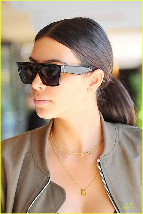 Kim Kardashian Saint Laurent Sunglasses .